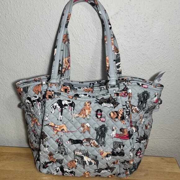 Vera Bradley Glenna Satchel in Best in Show NWT! Dogs! - Picture 3 of 13